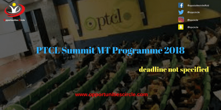 PTCL Summit MT Programme 2018