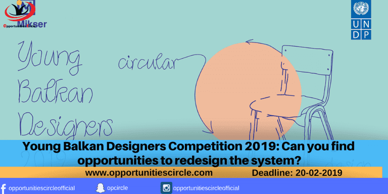Young Balkan Designers Competition 2019_ Can you find opportunities to redesign the system_