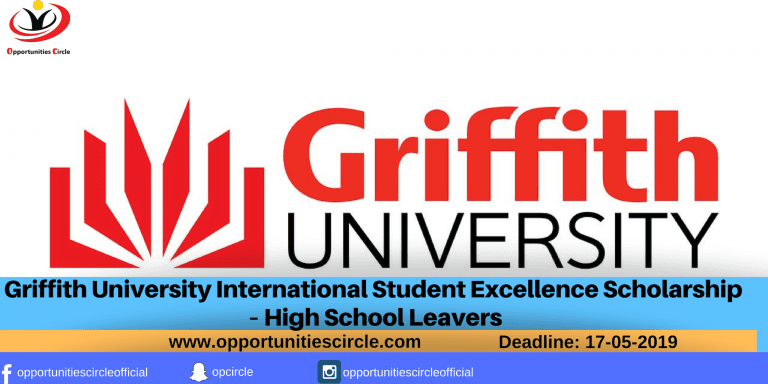 Griffith University International Student Excellence Scholarship – High School Leavers