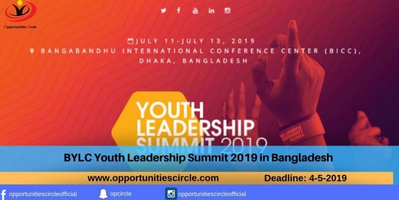 BYLC Youth Leadership Summit 2019 in Bangladesh