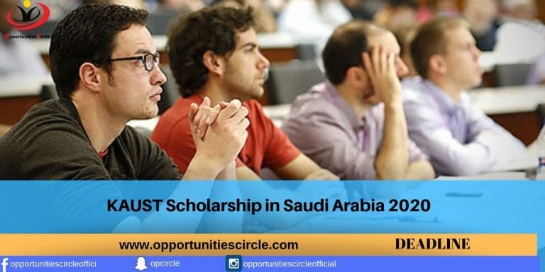 KAUST Scholarship in Saudi Arabia 2020