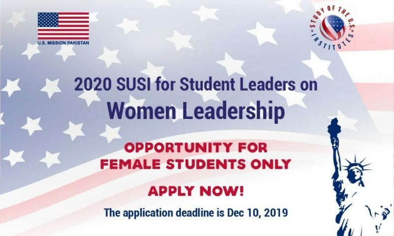 SUSI women exchange program 2020