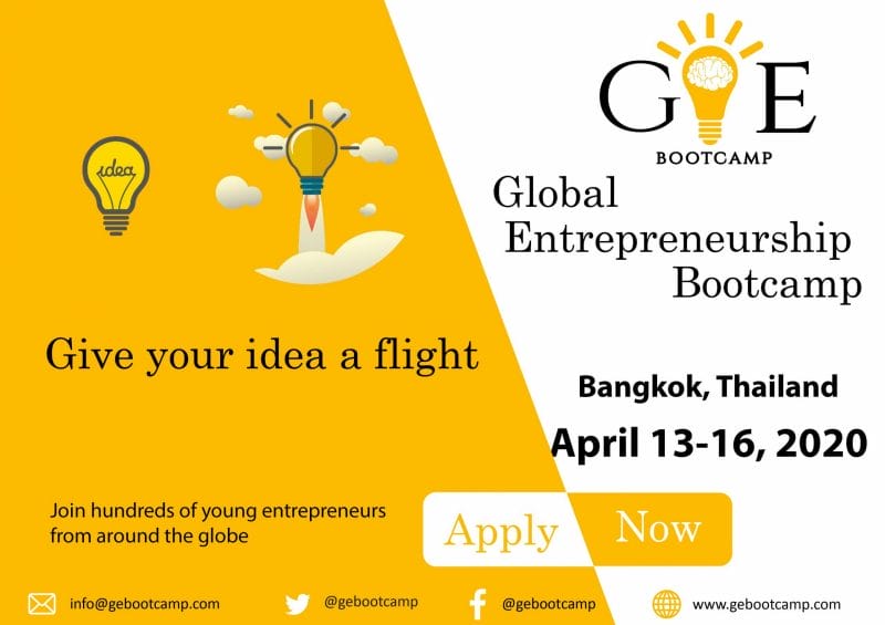 Global Entrepreneurship Bootcamp in Bangkok