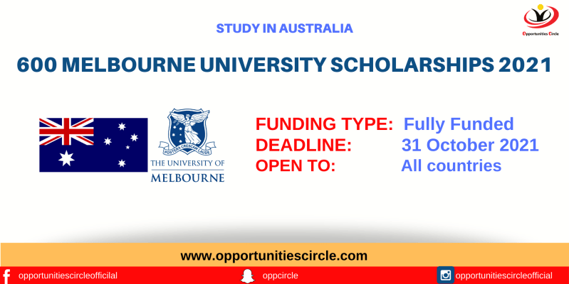 Melbourne University scholarships