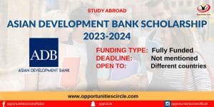 Asian Development Bank Scholarship