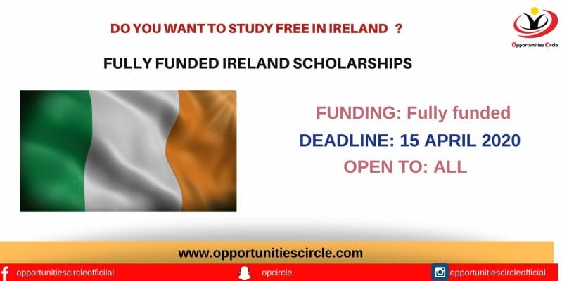Fully Funded Scholarships in Ireland