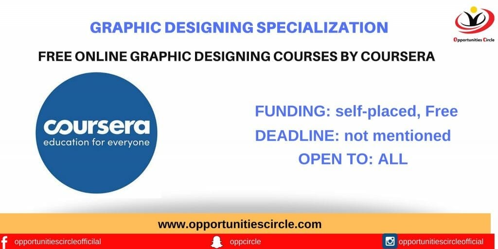 Free GRAPHIC Designing Online COURSE, COURSERA