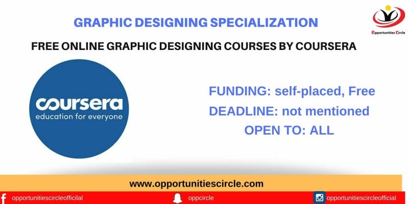 Free GRAPHIC Designing Online COURSE, COURSERA