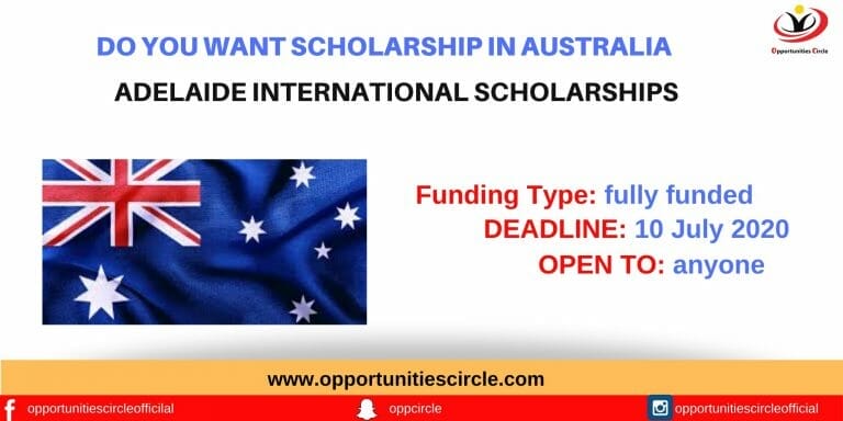Adelaide International Scholarships