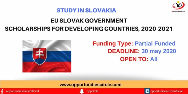 Slovakia government scholarships