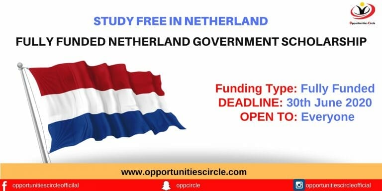 Netherland Government Scholarship
