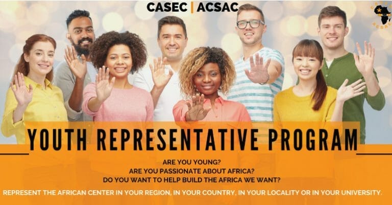 CASEC Youth Representative Program 2020