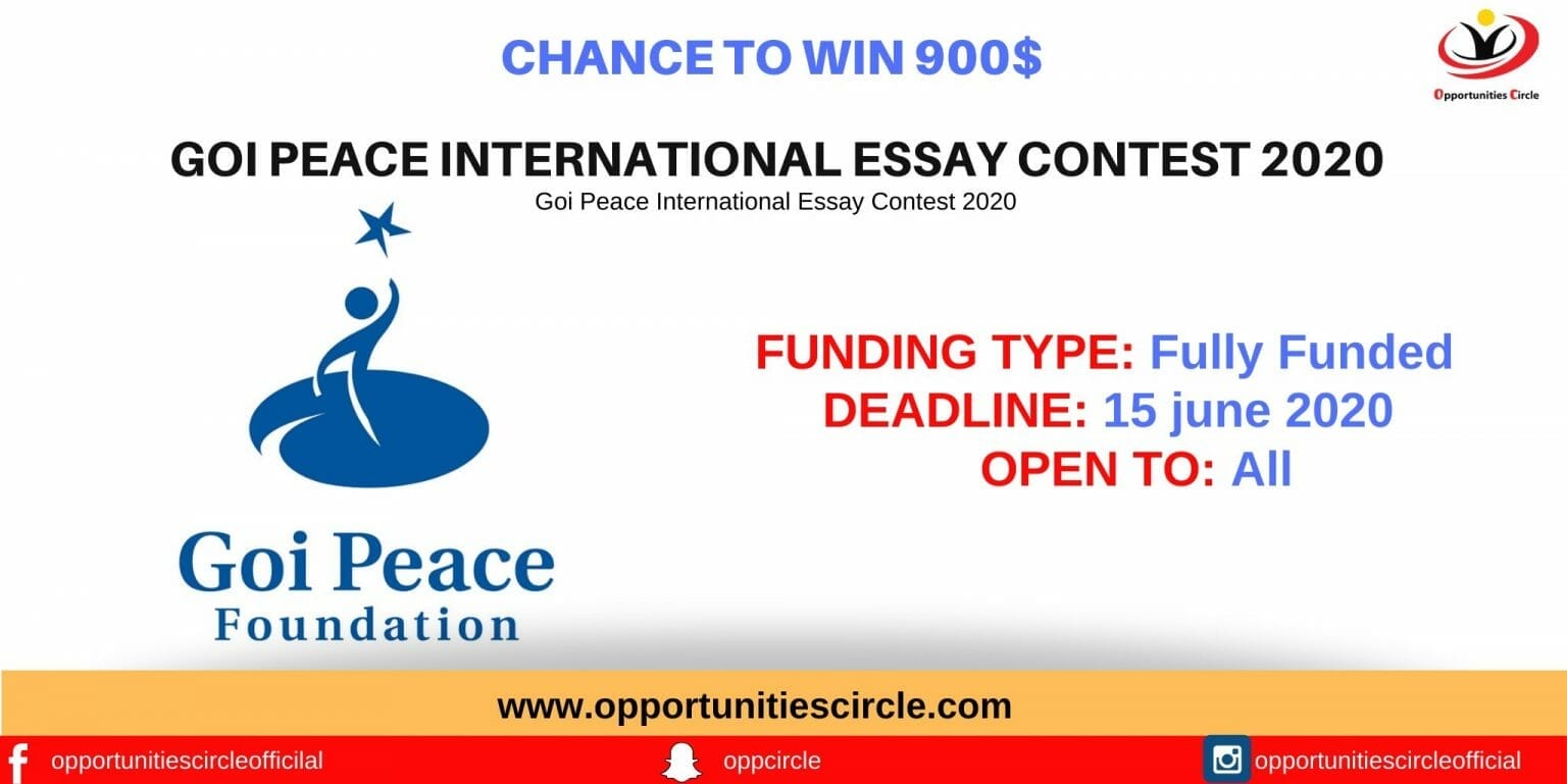 goipeace essay 2020 winners