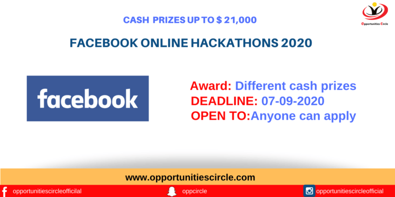 Facebook Online Hackathons 2020