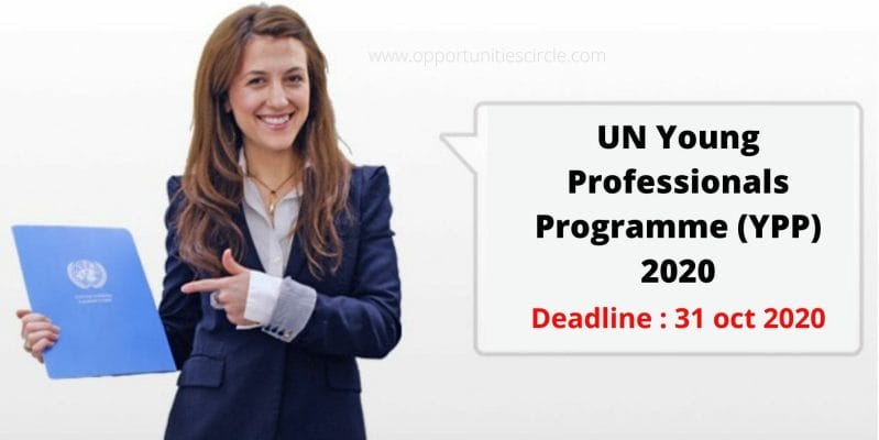 UN Young Professionals Programme (YPP) 2020