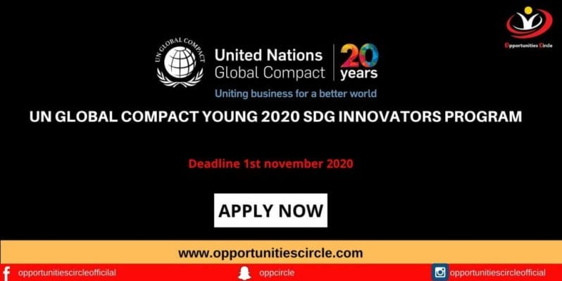 UN Global Compact Young 2020 SDG Innovators Program (1)