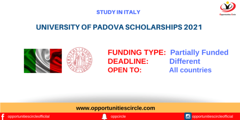 University of Padova Scholarships