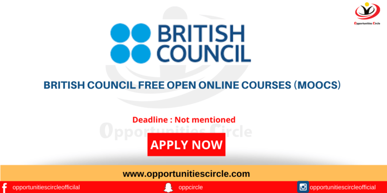 British Council free open online courses (MOOCs)