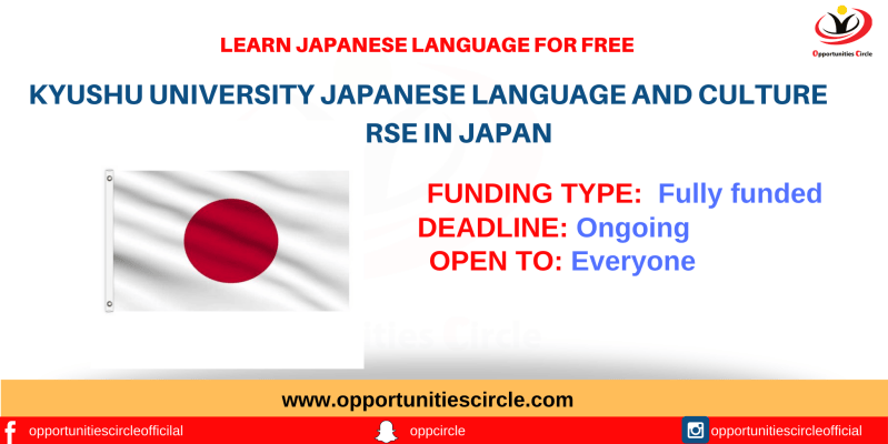 Kyushu University Japanese Language and Culture Course in Japan