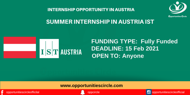 Summer Internship in Austria