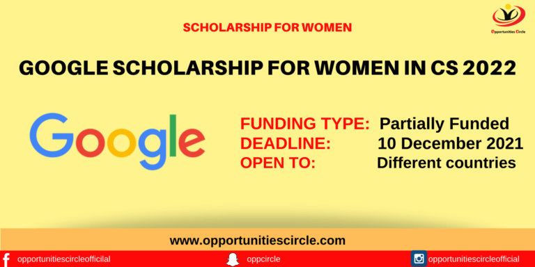 Generation Google Scholarship for Women