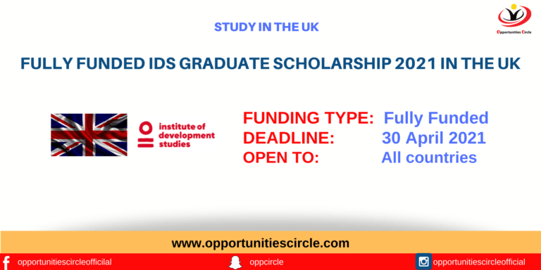 IDS Graduate Scholarship