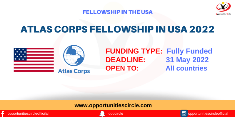 Atlas Corps Fellowship in USA