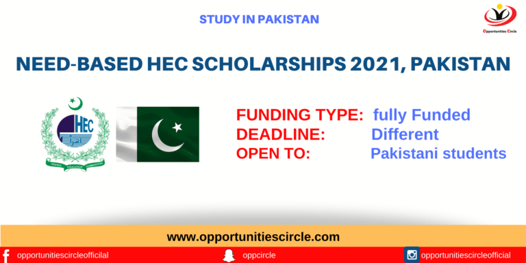 Need-Based HEC Scholarships
