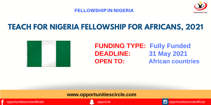 Teach For Nigeria Fellowship
