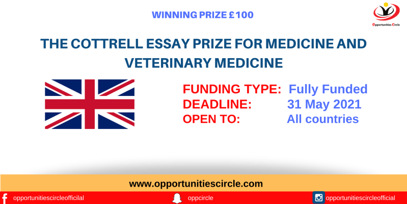 The Cottrell Essay PRIZE