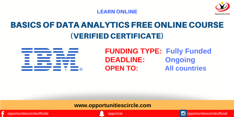 Data Analytics Free Online Course