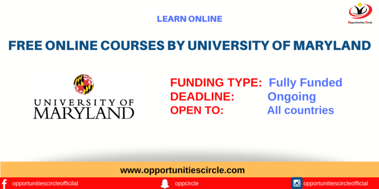 Free Online Courses by University of Maryland