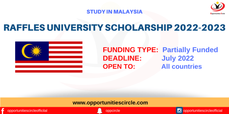 Raffles University Scholarship 2022-2023