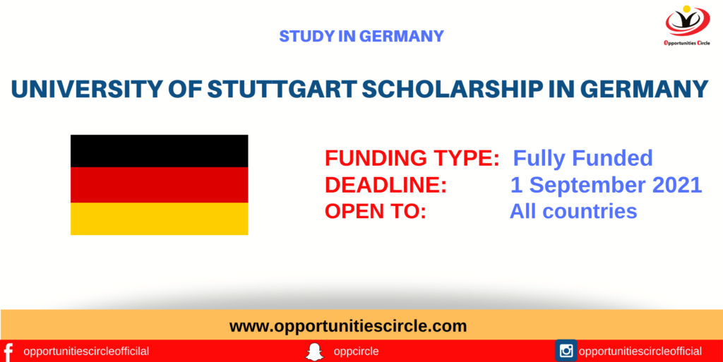 University of Stuttgart scholarship