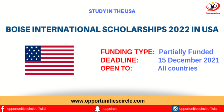 Boise International scholarships