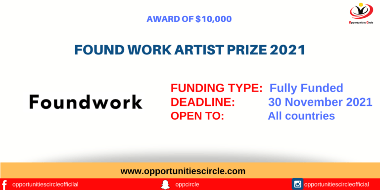 Found work Artist Prize