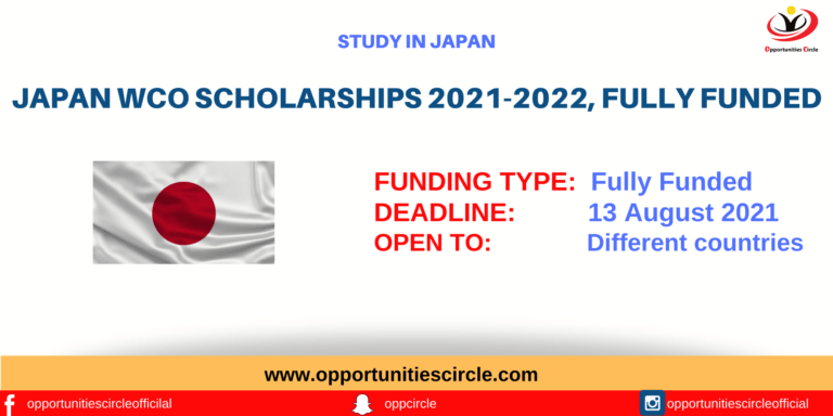 Japan WCO Scholarships