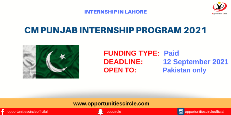 CM Punjab Internship Program