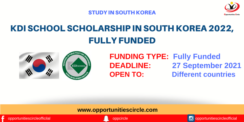 KDI School scholarship