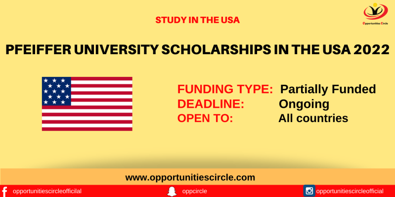 Pfeiffer University Scholarships