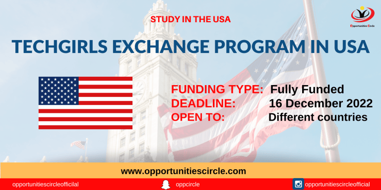 TechGirls Exchange Program in USA