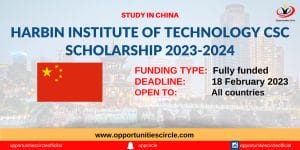 Harbin Institute of Technology Scholarship
