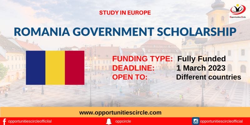 Romania Government Scholarship 2023