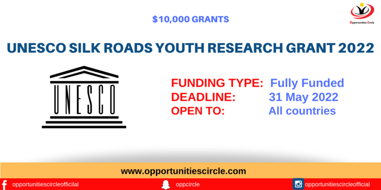 UNESCO Silk Roads Youth Research Grant