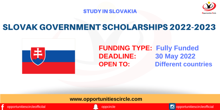 Slovak Government Scholarships