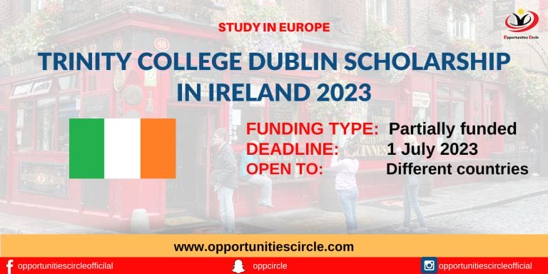Trinity College Dublin Scholarship