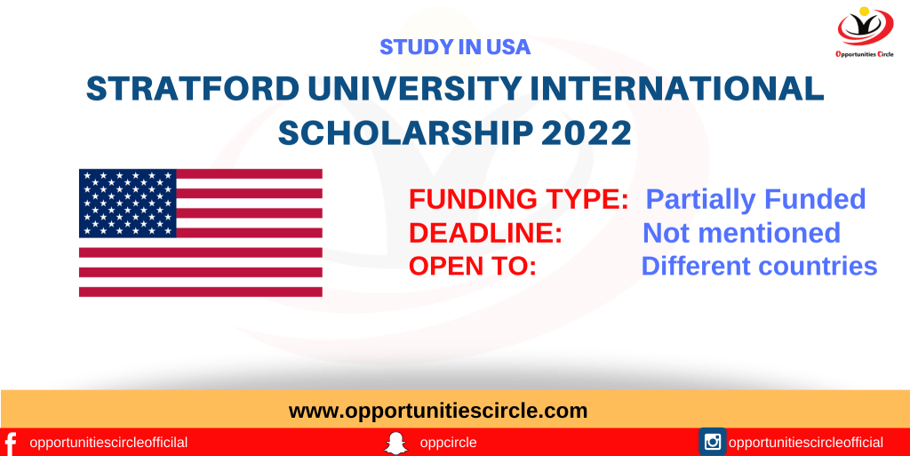 Stratford University International Scholarship