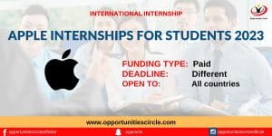 Apple internships