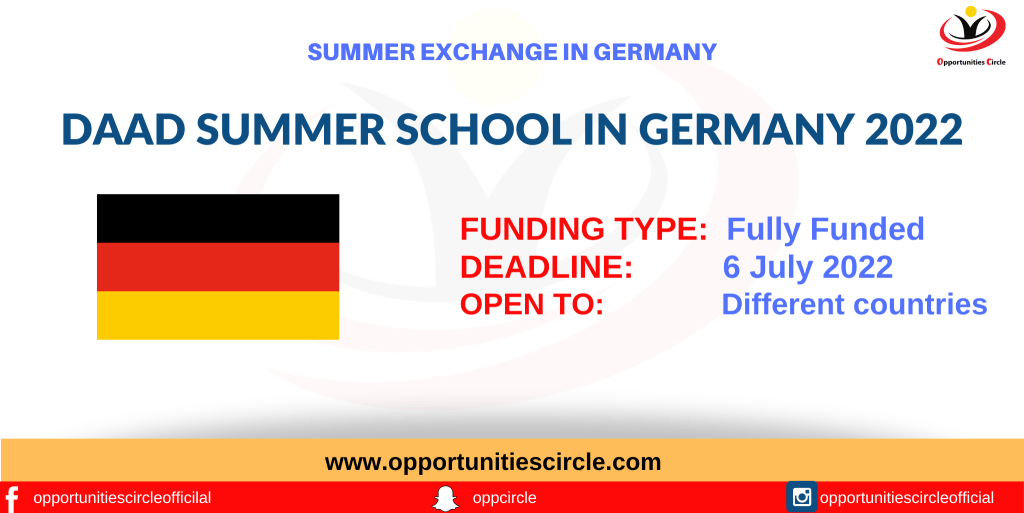 DAAD Summer School in Germany 2022