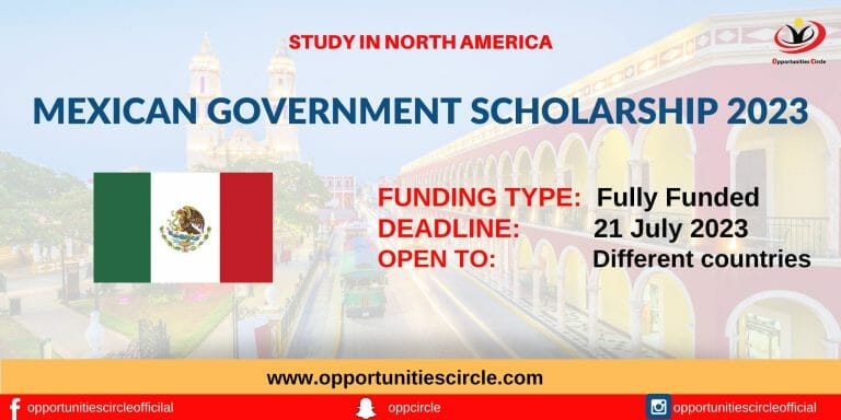 Mexican Government Scholarship 2023
